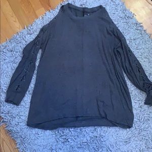 American Eagle Cold Shoulder sweater